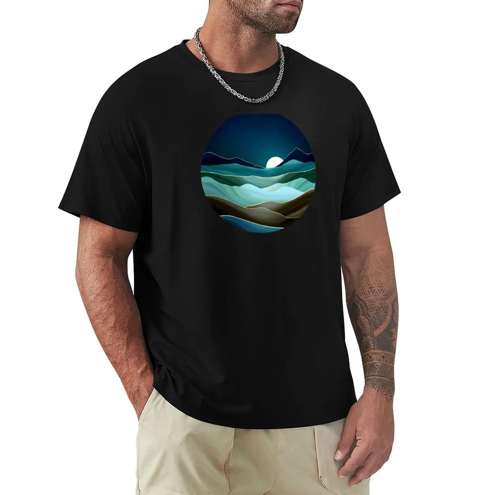 Moonlit Vista T-Shirt Soft Durable Cotton T-Shirt
Moonlit Vista T-Shirt Soft Durable Cotton T-Shirt