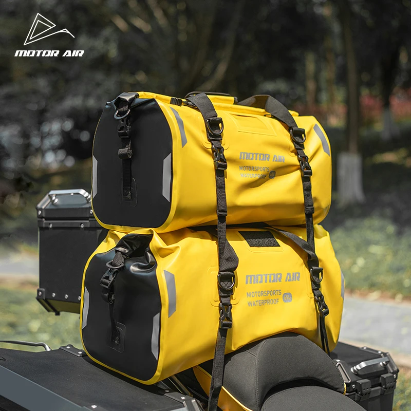 Multifunctional Motorcycle Bag 45L/65L High-Capacity Outdoor Travel Gears Riding Storage Back Seat Package Waterproof Tail Bag
Multifunctional Motorcycle Bag 45L/65L High-Capacity Outdoor Travel Gears Riding Storage Back Seat Package Waterproof Tail Bag