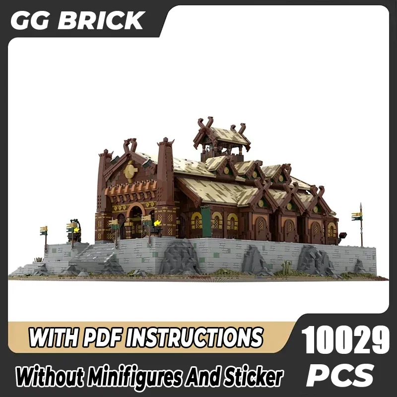 Волшебные кольца из фильма Moc, строительные блоки UCS Medu seld, Золотая модель зала, технологические кирпичи, сделай сам, средневековые времена, LOTR, игрушки-замки
Волшебные кольца из фильма Moc, строительные блоки UCS Medu seld, Золотая модель зала, технологические кирпичи, сделай сам, средневековые времена, LOTR, игрушки-замки