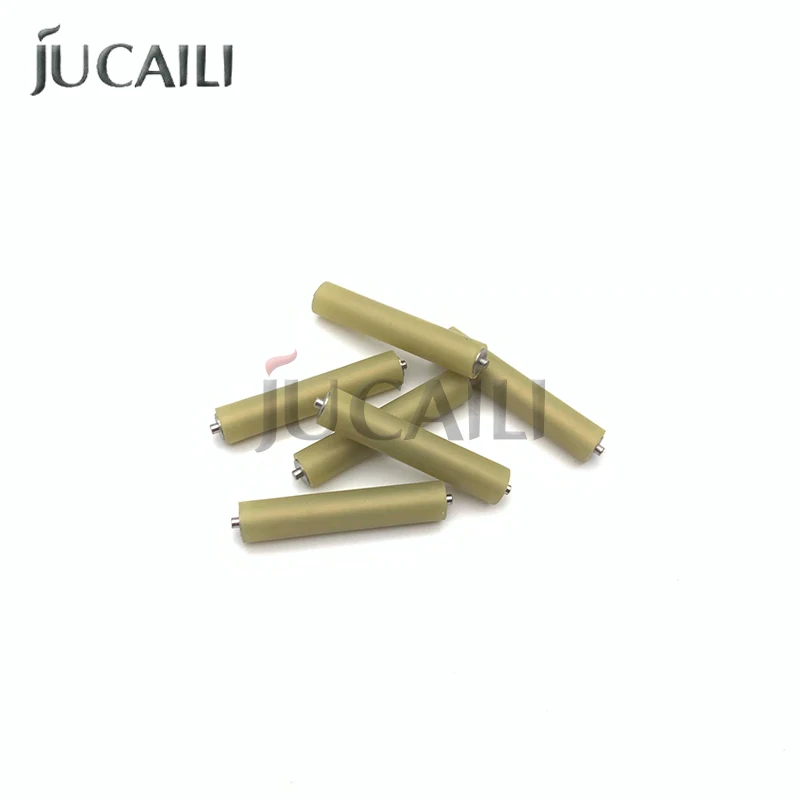 JUCAILI 10PCS Printer Pinch Roller 42×8×2mm for Mutoh ValueJet VJ1604E 1614 1618 1624 Paper Pressure Rubber Roller Replacement
JUCAILI 10PCS Printer Pinch Roller 42×8×2mm for Mutoh ValueJet VJ1604E 1614 1618 1624 Paper Pressure Rubber Roller Replacement