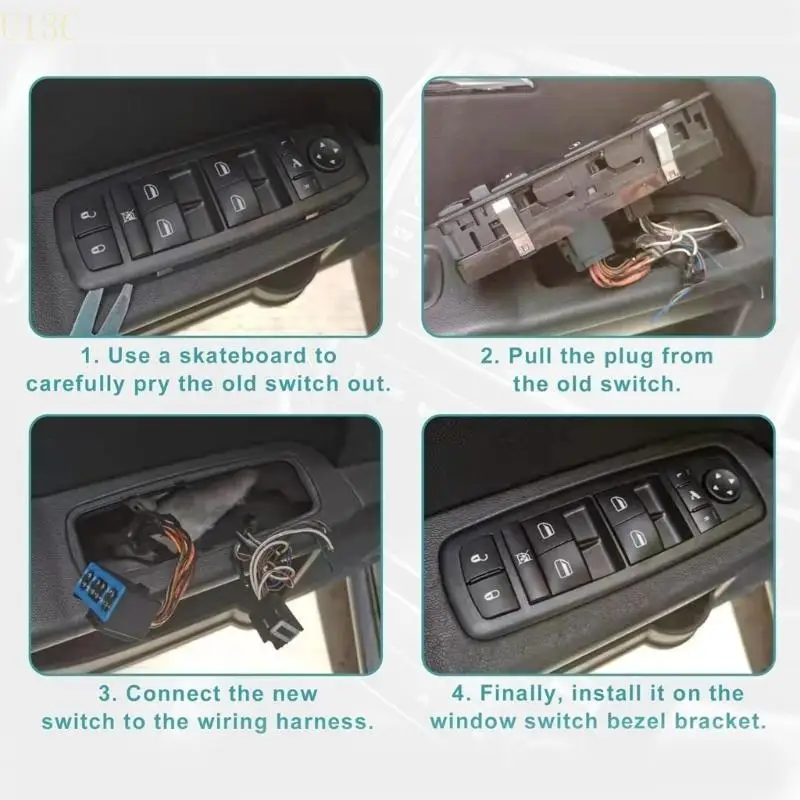 U13C Power Window Lifter Switch Glass Elevator Push Button Regulator for BA207 E63AMG
U13C Power Window Lifter Switch Glass Elevator Push Button Regulator for BA207 E63AMG