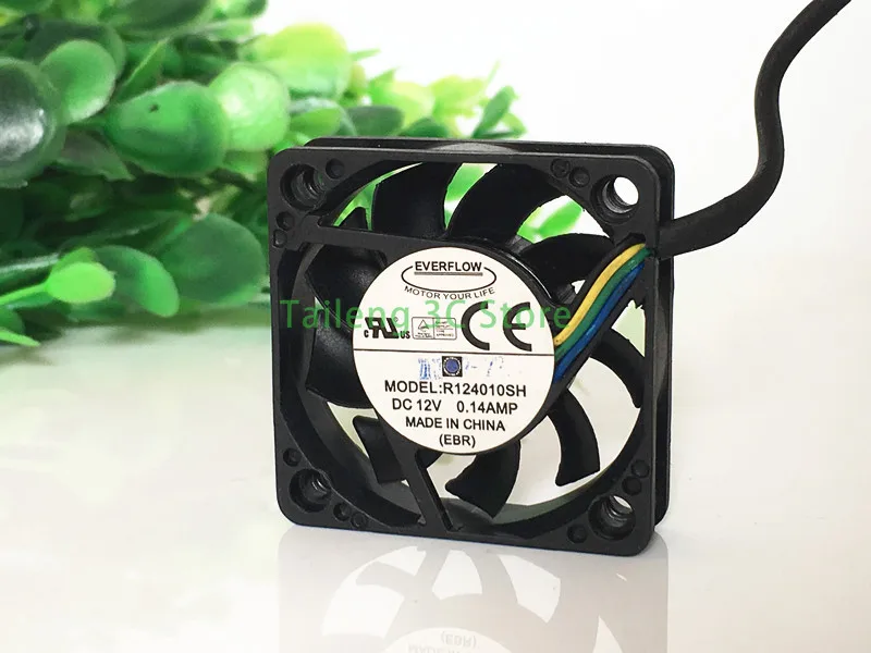 New For Everflow 4010 4cm 40mm Pwm Fan R124010sh (2) 12V 0.14a 4-Wire Pulse Speed Control Cpu Cooler
New For Everflow 4010 4cm 40mm Pwm Fan R124010sh (2) 12V 0.14a 4-Wire Pulse Speed Control Cpu Cooler