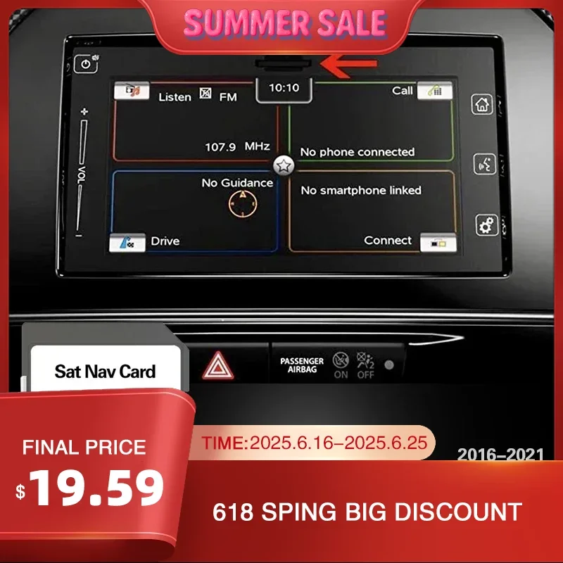 Для Suzuki IGNIS 2016 2021 Slda 2023 Новая карта обновления SD Gps Navaigation Card 16 ГБ Sat Nav
Для Suzuki IGNIS 2016 2021 Slda 2023 Новая карта обновления SD Gps Navaigation Card 16 ГБ Sat Nav