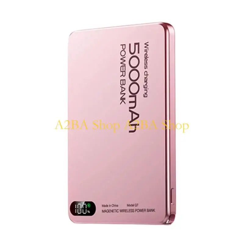 A2BA Portable 5000mAh Alloy Powerbanks Supports Fast Wireless Charging Technology
A2BA Portable 5000mAh Alloy Powerbanks Supports Fast Wireless Charging Technology