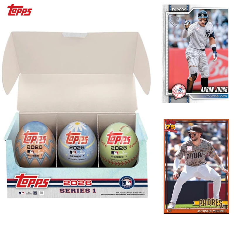 2026 Topps Series 1 Baseball Tin - Easter Egg
2026 Topps Series 1 Baseball Tin - Easter Egg