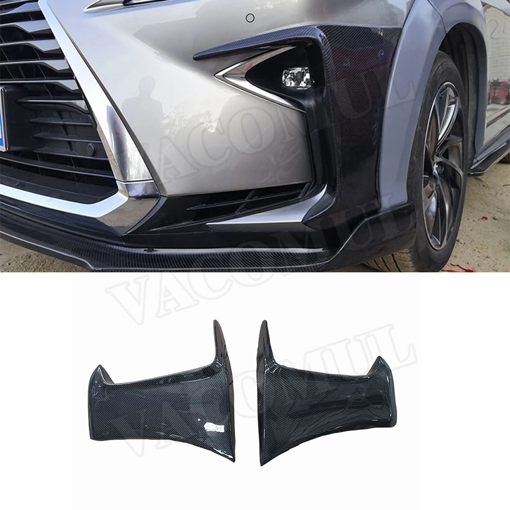 VACOMUL Carbon Fiber / FRP Front Bumper Side Canards Foglamp Eyelids Trim Covers For Lexus RX300 RX450H 2016-2020 Car Styling
VACOMUL Carbon Fiber / FRP Front Bumper Side Canards Foglamp Eyelids Trim Covers For Lexus RX300 RX450H 2016-2020 Car Styling