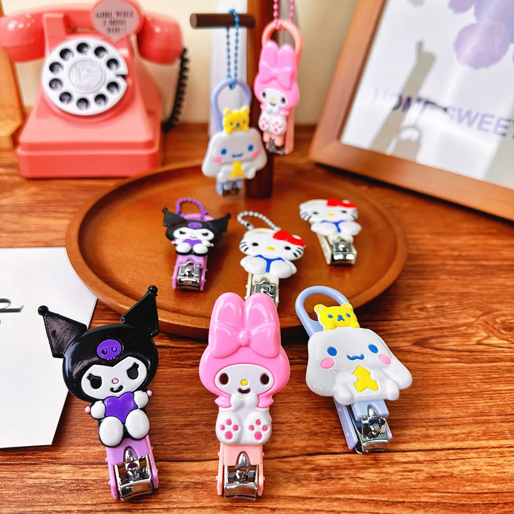 Sanrio Hello Kitty accessories Nail Clipper Kuromi My Melody Cinnamoroll Portable Cute Nail Clippers Cartoon Nail Art Tools Gift
Sanrio Hello Kitty accessories Nail Clipper Kuromi My Melody Cinnamoroll Portable Cute Nail Clippers Cartoon Nail Art Tools Gift