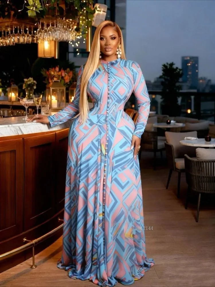 Elegant Women O-neck Full Sleeve Big Swing Tie Dye Print Long Dress 2026 Sexy Beach Party Evening Vacation Maxi Dresses Vestidos
Elegant Women O-neck Full Sleeve Big Swing Tie Dye Print Long Dress 2026 Sexy Beach Party Evening Vacation Maxi Dresses Vestidos
