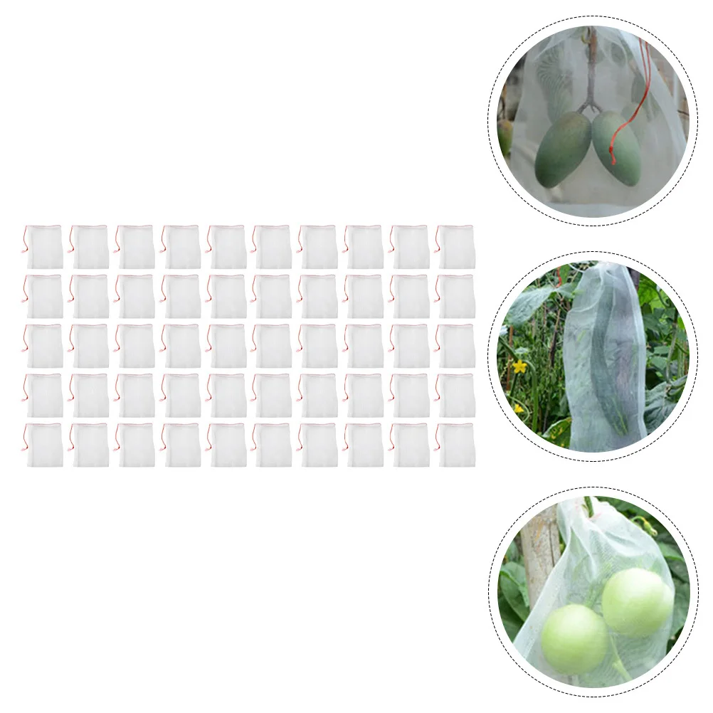 50 Pcs Fruit Net Bag Tree Netting Bags Fruits Vegetable Garden for Trees Cover Mesh Covers
50 Pcs Fruit Net Bag Tree Netting Bags Fruits Vegetable Garden for Trees Cover Mesh Covers