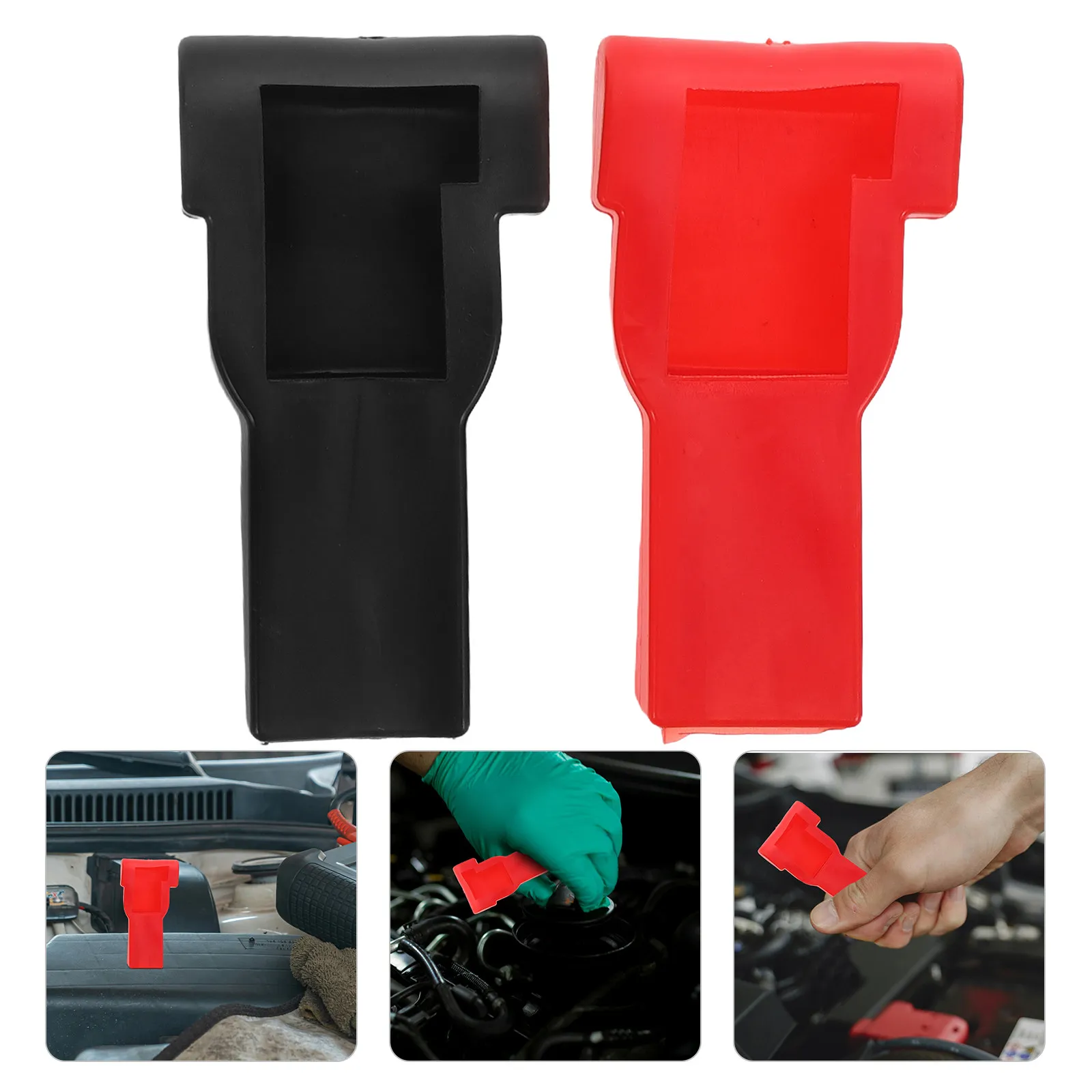 2Pcs Heat Resistant Silicone Car Battery Terminal Protectors Covers for Reliable Insulation Short Circuit Prevention Terminal
2Pcs Heat Resistant Silicone Car Battery Terminal Protectors Covers for Reliable Insulation Short Circuit Prevention Terminal
