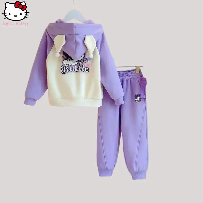 Cartoon Spring Autumn Fashion Cartoon Anime Casual Jacket Sweet T-Shirt Kawaii Kuromi New Korean Version Girl Sportswear
Cartoon Spring Autumn Fashion Cartoon Anime Casual Jacket Sweet T-Shirt Kawaii Kuromi New Korean Version Girl Sportswear