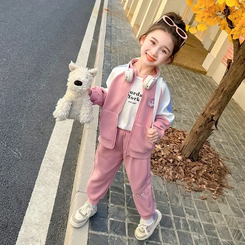 Girly Heart Anime Sanrio Ins Baseball Hooded Jacket Pants Suit Cute Kuromi Sweet Two Piece Set Clothing Toys Gifts for Kids
Girly Heart Anime Sanrio Ins Baseball Hooded Jacket Pants Suit Cute Kuromi Sweet Two Piece Set Clothing Toys Gifts for Kids