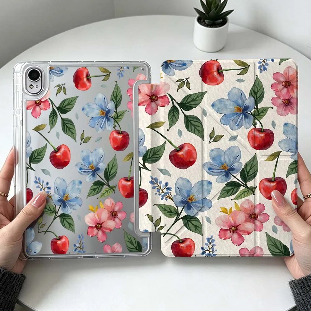 Blue Pink Flowers Cherries For Huawei MatePad Pro SE Air 12X Honor Pad 9 V9 GT X9a X9 Foldable 3Y Tablet Case Soft
Blue Pink Flowers Cherries For Huawei MatePad Pro SE Air 12X Honor Pad 9 V9 GT X9a X9 Foldable 3Y Tablet Case Soft
