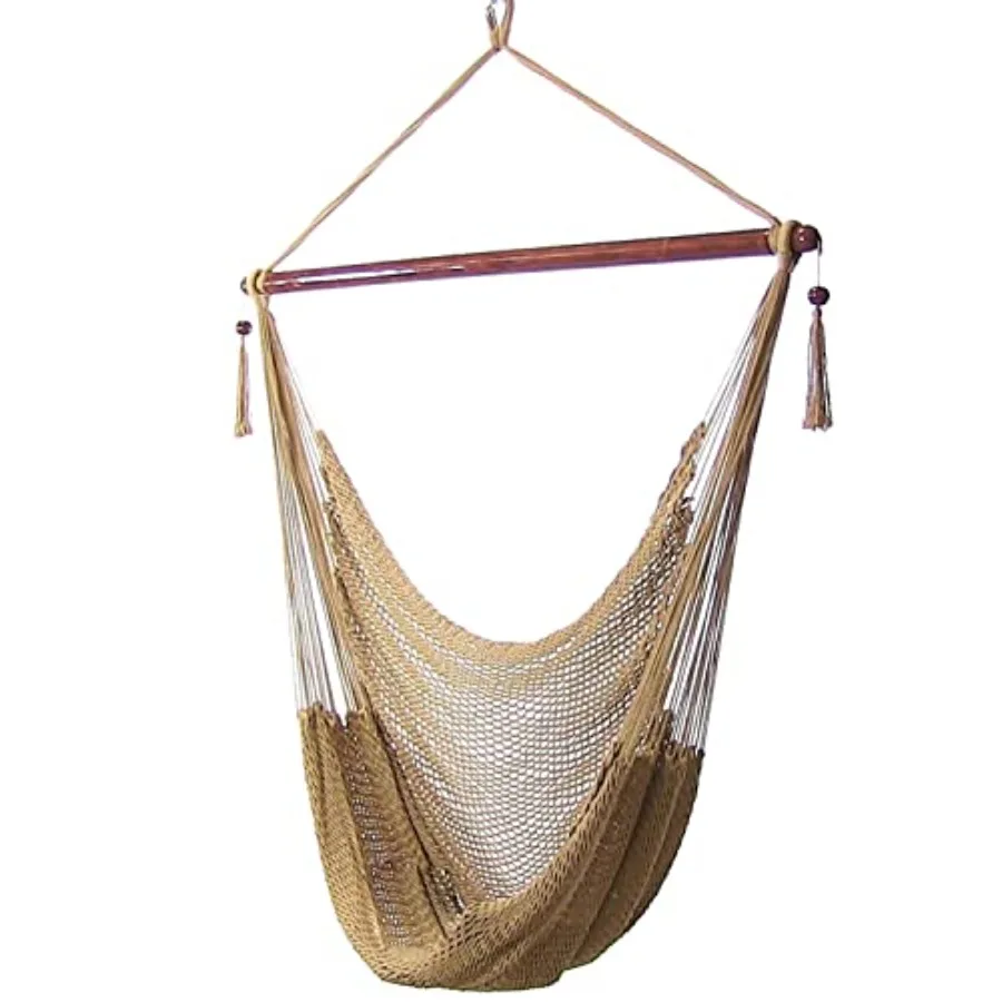 Sunnydaze Outdoor Hammock Chair Swing for Reading - Hanging Hammock Swing for Indoor or Patio - 300lb Capacity - Caribbean XL
Sunnydaze Outdoor Hammock Chair Swing for Reading - Hanging Hammock Swing for Indoor or Patio - 300lb Capacity - Caribbean XL
