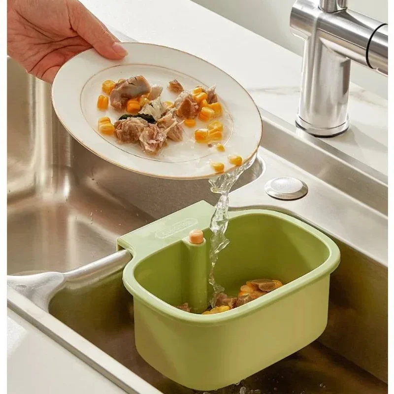 Square Sink Hanging Drain Basket Kitchen Anti Leak Filter Adjustable Automatic Dumping Basket Sponge Brush Fruit Vegetable Rack
Square Sink Hanging Drain Basket Kitchen Anti Leak Filter Adjustable Automatic Dumping Basket Sponge Brush Fruit Vegetable Rack