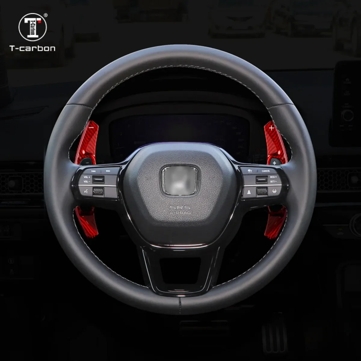 T-carbon Paddle Shift For Honda Civic FE FL 2021-2023 G11 11 Gen Car Steering Wheel Carbon Fiber Paddle Shifter DSG Accessories
T-carbon Paddle Shift For Honda Civic FE FL 2021-2023 G11 11 Gen Car Steering Wheel Carbon Fiber Paddle Shifter DSG Accessories