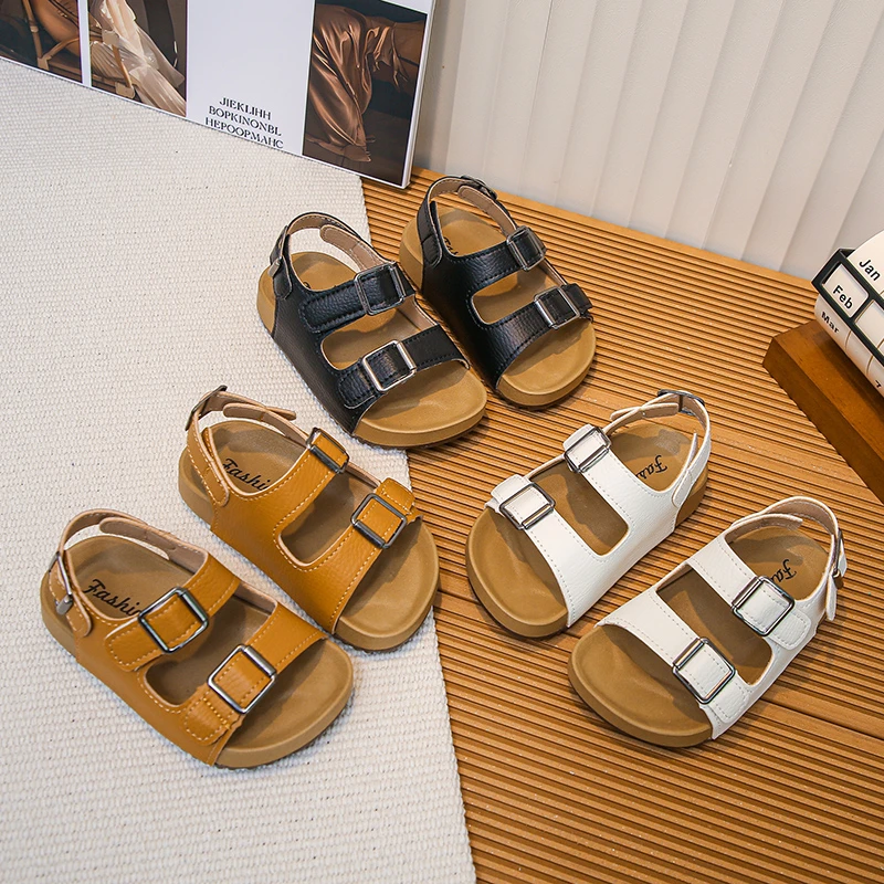 Boys Summer Flats Soft Sole children Casual Sandals Comfortable Non-Slip 2026 new Fashion Versatile Kids beach Shoes trendy
Boys Summer Flats Soft Sole children Casual Sandals Comfortable Non-Slip 2026 new Fashion Versatile Kids beach Shoes trendy