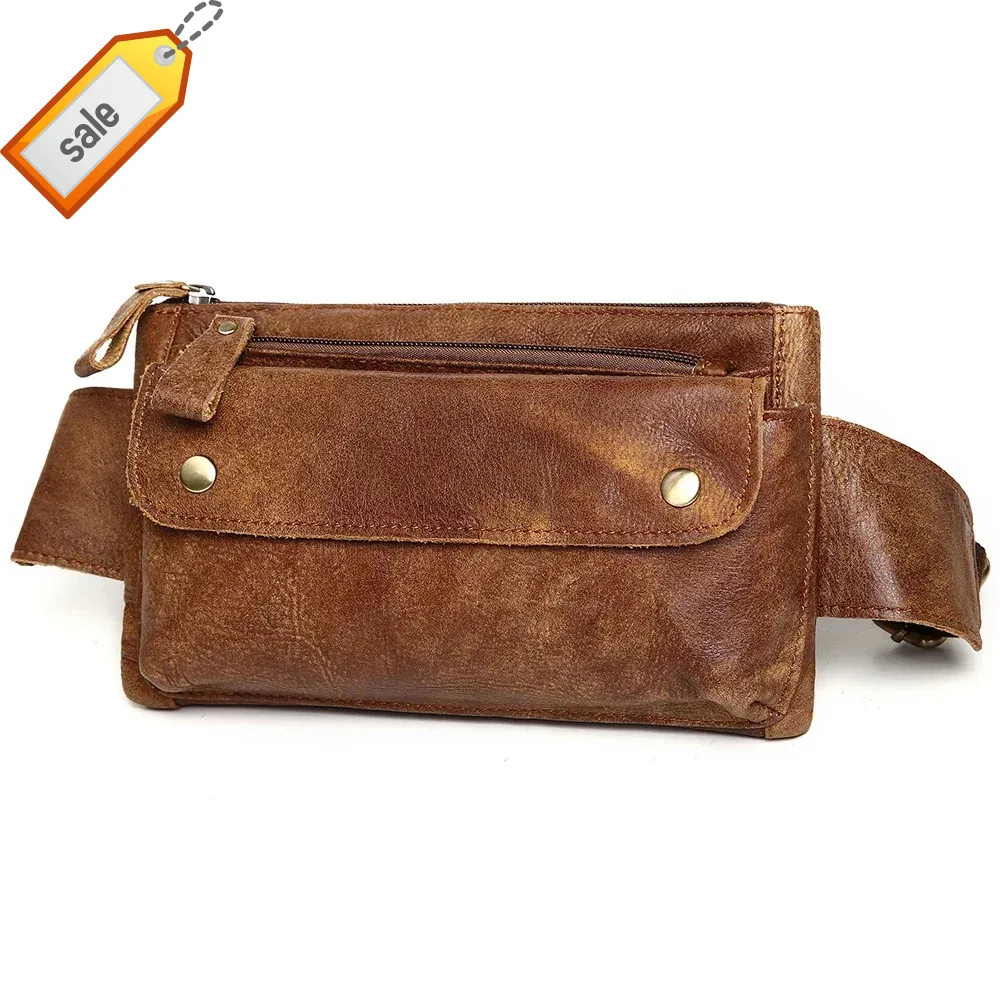 Nesitu High Quality Brown Vintage Real Skin Genuine Leather Women Men Waist Bags Female Male Belt Bag M8136
Nesitu High Quality Brown Vintage Real Skin Genuine Leather Women Men Waist Bags Female Male Belt Bag M8136