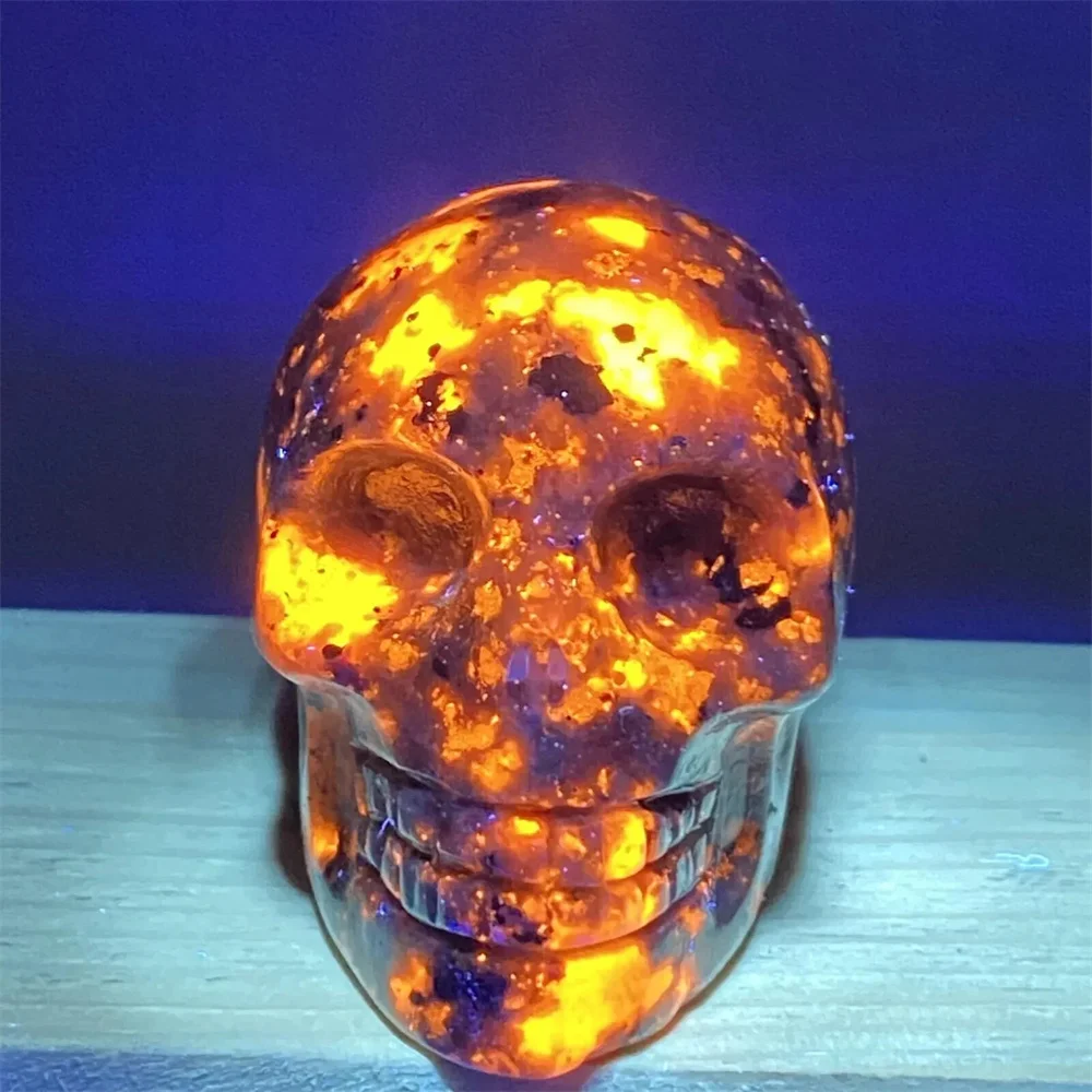 Natural yooplite skull quartz crystal skull statue for spiritual healing, meditation de-magnetization, energy gem, decoration
Natural yooplite skull quartz crystal skull statue for spiritual healing, meditation de-magnetization, energy gem, decoration