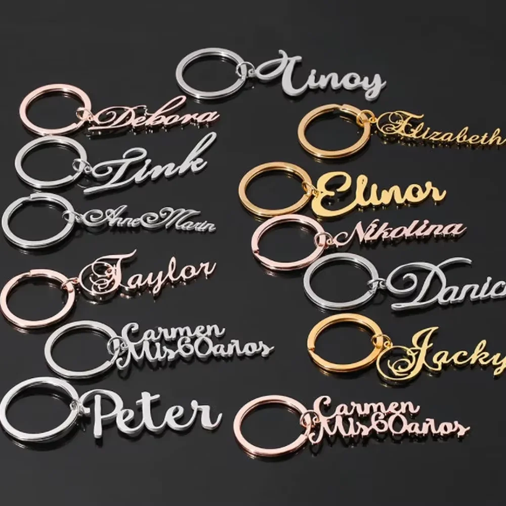 Customize your Favorite Style Name Keychain Personalized Stainless Steel Jewelry Keychain, Men's Jewelry Gift
Customize your Favorite Style Name Keychain Personalized Stainless Steel Jewelry Keychain, Men's Jewelry Gift
