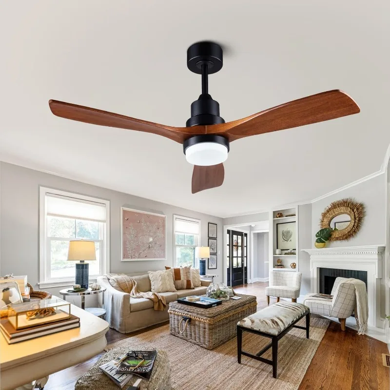Lighted Remote Control, Indoor Outdoor Wooden Ceiling Fan, Outdoor Modern Ceiling Fan with 3 Fan Bl
Lighted Remote Control, Indoor Outdoor Wooden Ceiling Fan, Outdoor Modern Ceiling Fan with 3 Fan Bl