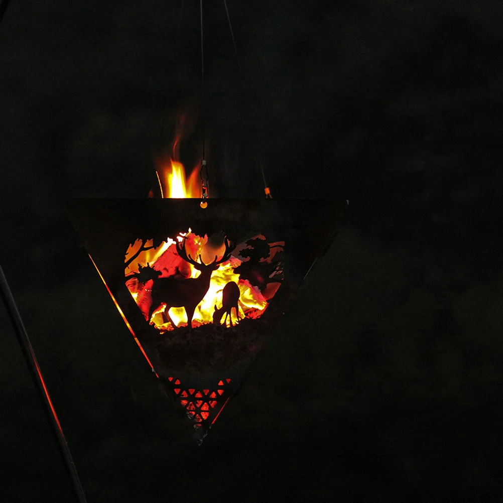 Bonfire Stove Camping Triangle Portable Platform Outdoor Stainless Steel Hanging Detachable Lightweight Heat Resistant Steel
Bonfire Stove Camping Triangle Portable Platform Outdoor Stainless Steel Hanging Detachable Lightweight Heat Resistant Steel