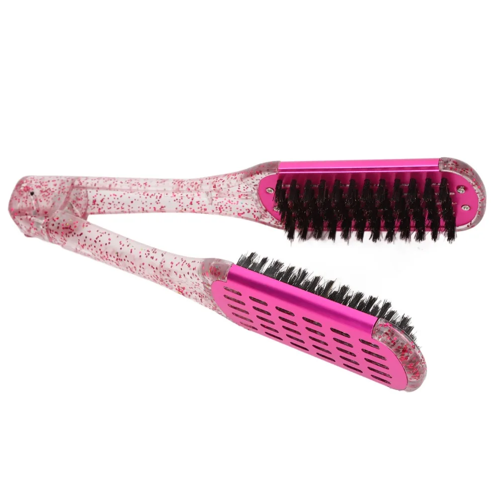 Rose Red Hair Straightening Splint Comb Soft Hair Anti Static Double Sided Hair Straightener Professional Ergonomic Design
Rose Red Hair Straightening Splint Comb Soft Hair Anti Static Double Sided Hair Straightener Professional Ergonomic Design