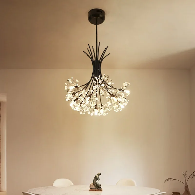 European and American postmodern dandelion crystal creative bar counter bedroom living room dining room Pendant Lights
European and American postmodern dandelion crystal creative bar counter bedroom living room dining room Pendant Lights