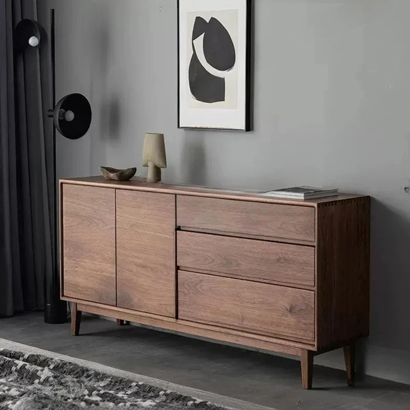 Black Walnut Sideboard Cabinet Modern Simple Storage Living Room Cabinets Premium Home Furniture Armoires De Salon
Black Walnut Sideboard Cabinet Modern Simple Storage Living Room Cabinets Premium Home Furniture Armoires De Salon