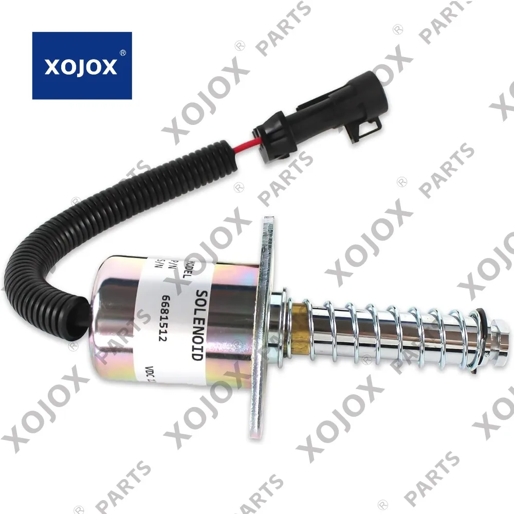 XOJOX A220 S70 S100 Fuel Shut Off Solenoid 24V 6681513 6667993 3832211 3919422 3927152 3934171 393497 for Bobcat Skid S130 S150 
XOJOX A220 S70 S100 Fuel Shut Off Solenoid 24V 6681513 6667993 3832211 3919422 3927152 3934171 393497 for Bobcat Skid S130 S150