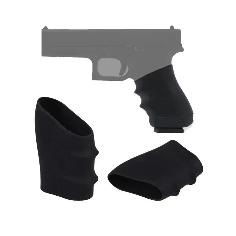 Universal Tactical Rubber Grip with Non-Slip Protective Cover for GL 17 19 20 26/Luger/Colt 1911/ Betta M9/H&K US Equipment
Universal Tactical Rubber Grip with Non-Slip Protective Cover for GL 17 19 20 26/Luger/Colt 1911/ Betta M9/H&K US Equipment