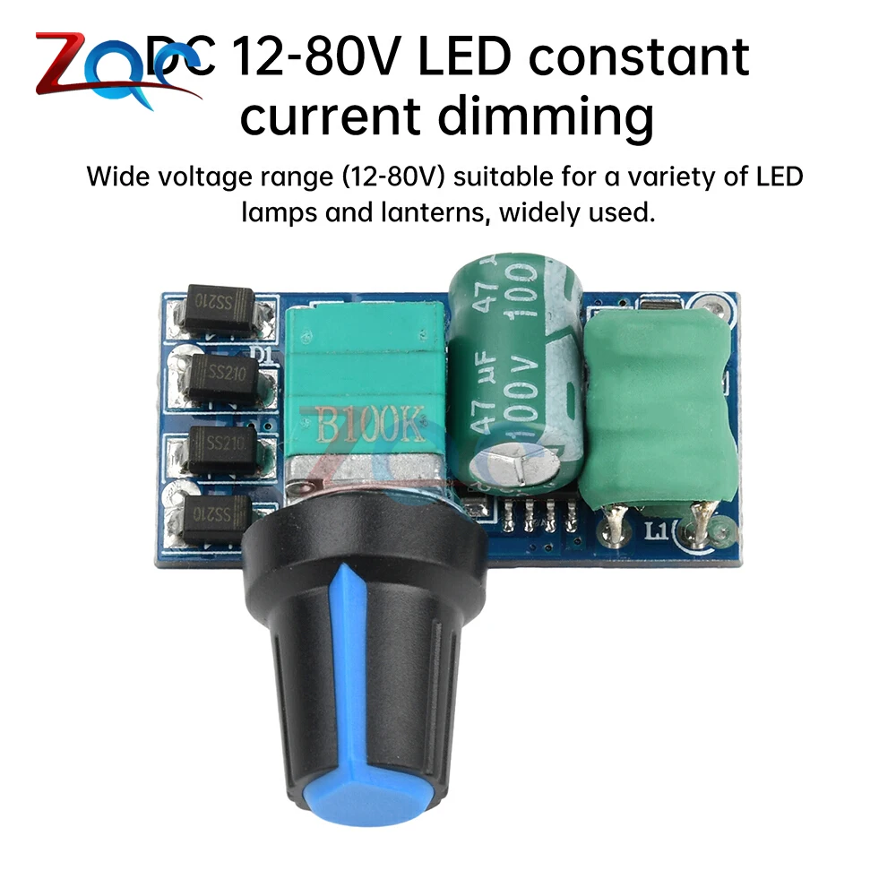 5V 12V Voltage Regulator PWM DC Motor Speed Controller Governor Stepless Speed Regulator LED Dimmer Power Controller 12-80V
5V 12V Voltage Regulator PWM DC Motor Speed Controller Governor Stepless Speed Regulator LED Dimmer Power Controller 12-80V