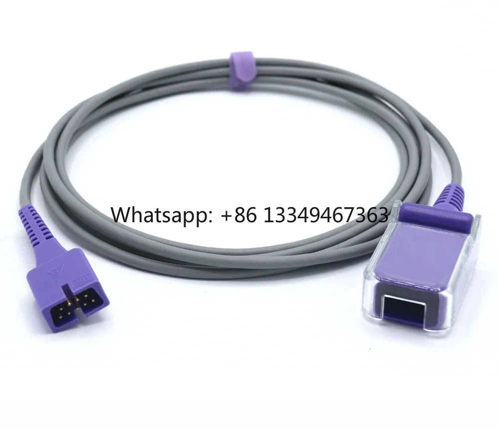 Medical Supplier Reusable Compatible SpO2 Sensor Extension Cable Adapter Nellcor No-Oxi 9pin to DB9 short equip
Medical Supplier Reusable Compatible SpO2 Sensor Extension Cable Adapter Nellcor No-Oxi 9pin to DB9 short equip