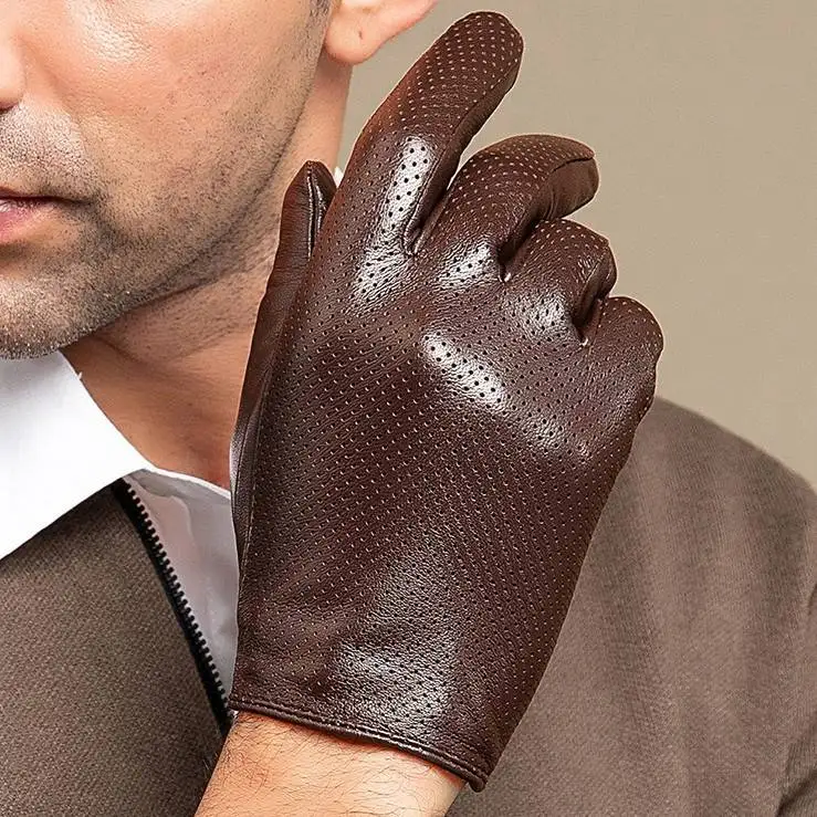 Real Leather Gloves Men's Thin Driving Motorcycle Touch Screen Warm Spring Autumn Winter Biker Ladies' First Layer eep
Real Leather Gloves Men's Thin Driving Motorcycle Touch Screen Warm Spring Autumn Winter Biker Ladies' First Layer eep