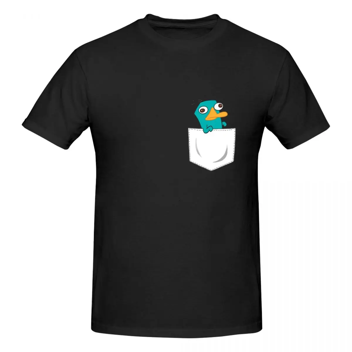 Perry The Platypus Pocket T-Shirt for Men Cotton Oversized T Shirts Men's Tees Short O-Neck Summer Clothes Tops S-6XL
Perry The Platypus Pocket T-Shirt for Men Cotton Oversized T Shirts Men's Tees Short O-Neck Summer Clothes Tops S-6XL