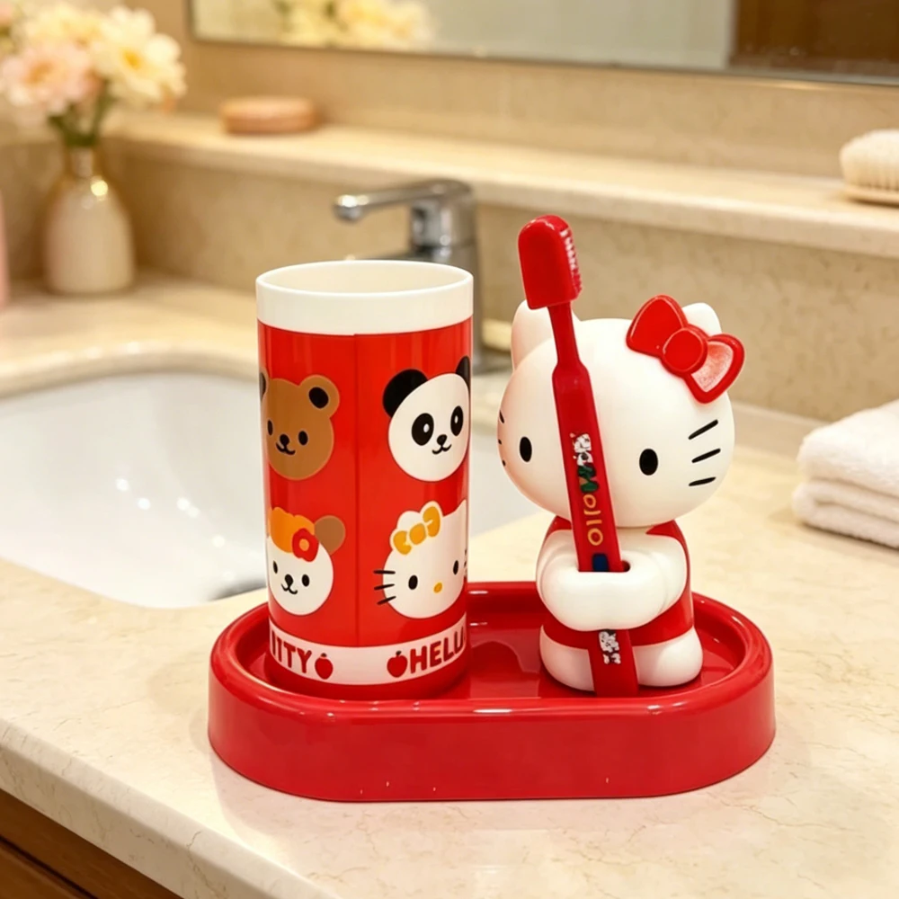 Sanrio Hello Kitty Mouthwash Cup Toothbrush Toothbrush Holder Three-In-One Set Bathroom Tooth Holder Gift Box Cute 2026
Sanrio Hello Kitty Mouthwash Cup Toothbrush Toothbrush Holder Three-In-One Set Bathroom Tooth Holder Gift Box Cute 2026