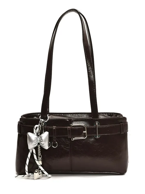 Vintage Shoulder Bag for Women Underarm Purse with Belt Buckle Small Satchel Tote Handbag
Vintage Shoulder Bag for Women Underarm Purse with Belt Buckle Small Satchel Tote Handbag