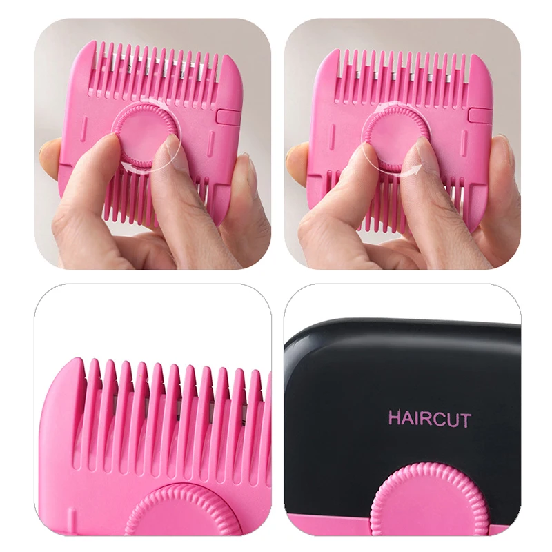 Home Mini Makeup Tools For Beauty Hair Cut Accessorie 2 In 1 Dopamine Hair Cutting Trimmer Barber Comb Bangs Hair Cutter Remover
Home Mini Makeup Tools For Beauty Hair Cut Accessorie 2 In 1 Dopamine Hair Cutting Trimmer Barber Comb Bangs Hair Cutter Remover
