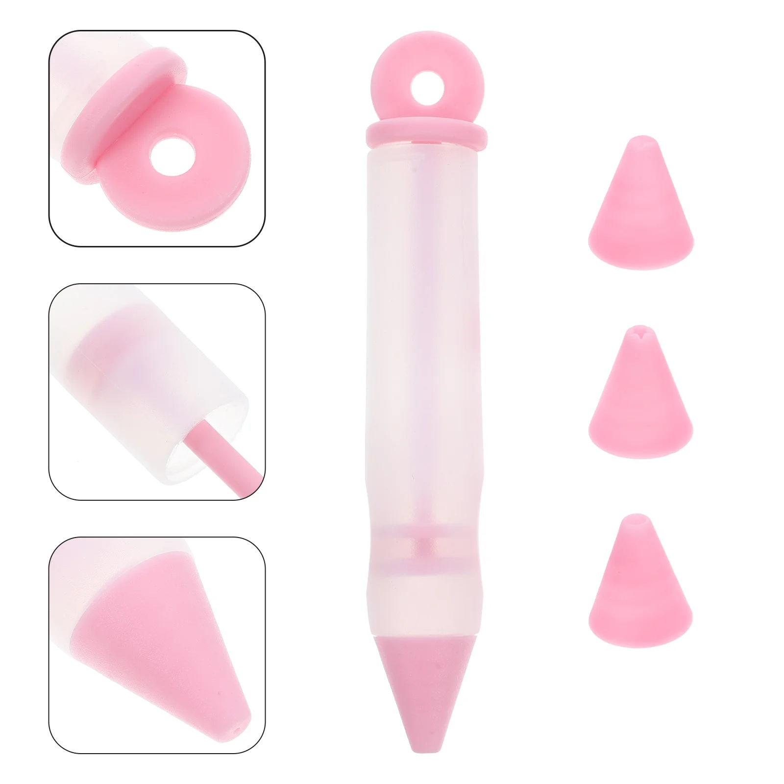 Biscuits Chocolate Piping Pen Drawing Write Bake Tool Kit Supply Pink Decorating Silicone
Biscuits Chocolate Piping Pen Drawing Write Bake Tool Kit Supply Pink Decorating Silicone