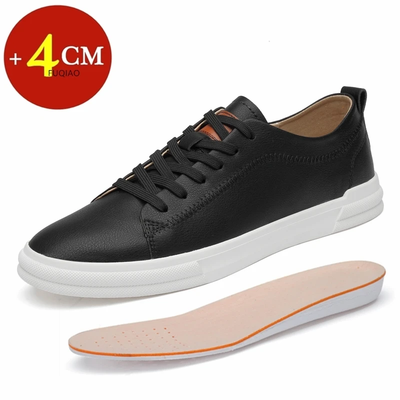 Genuine Leather Elevator Shoes for Men 4CM Hidden Height Boost Comfort Soft Sole Daily Casual Elevator Shoes Board Sneakers
Genuine Leather Elevator Shoes for Men 4CM Hidden Height Boost Comfort Soft Sole Daily Casual Elevator Shoes Board Sneakers