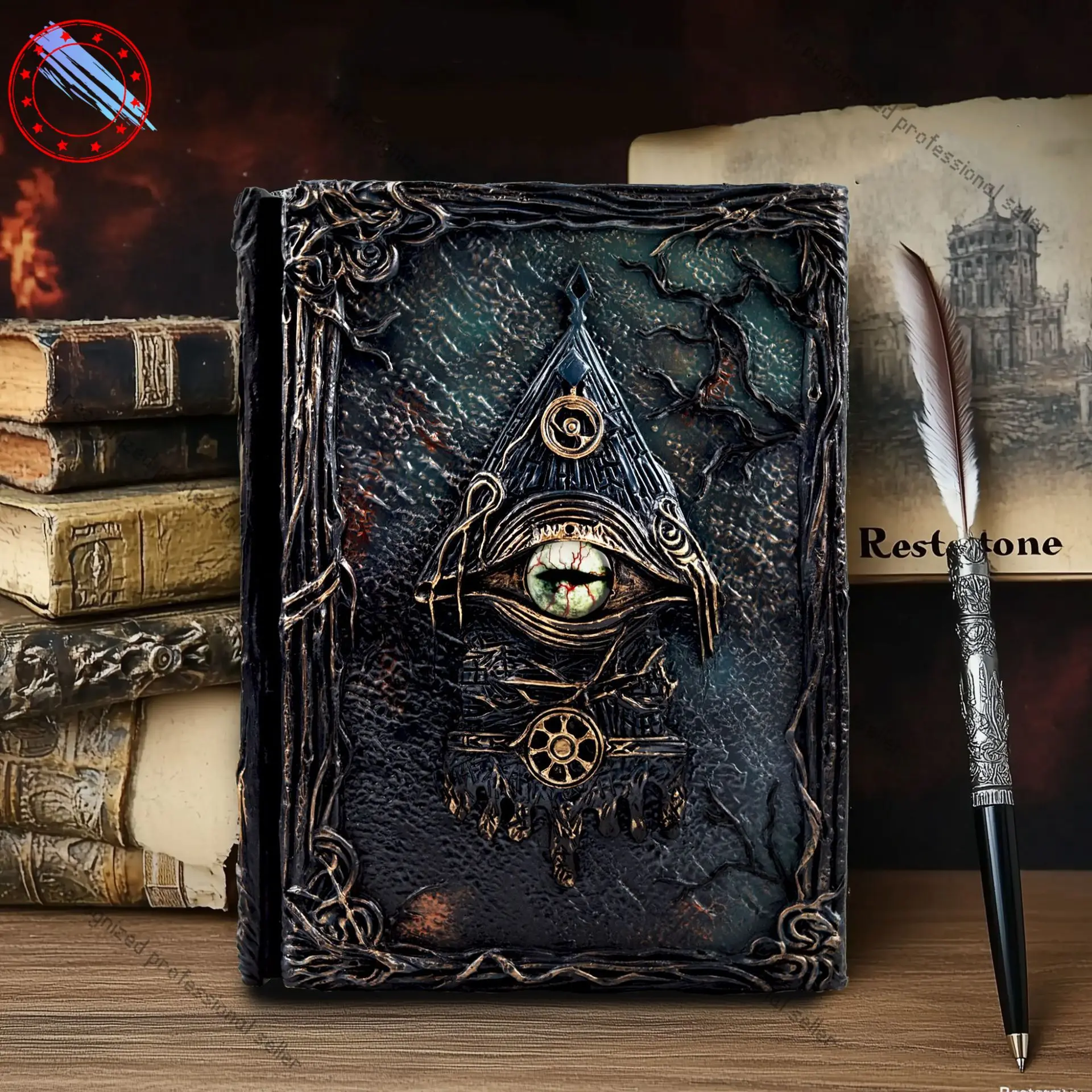 Vintage Cthulhu Handbook Diary Handbook Magic Notebook Stereoscopic Notebook High Value Creativity
Vintage Cthulhu Handbook Diary Handbook Magic Notebook Stereoscopic Notebook High Value Creativity