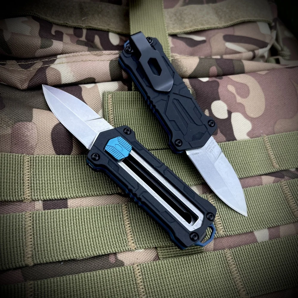 KS 1190 Pocket Folding Knife 440C Blade Nylon Fiber Handle Outdoor Portable Belt Knife EDC Survival Camping Defense Tool
KS 1190 Pocket Folding Knife 440C Blade Nylon Fiber Handle Outdoor Portable Belt Knife EDC Survival Camping Defense Tool