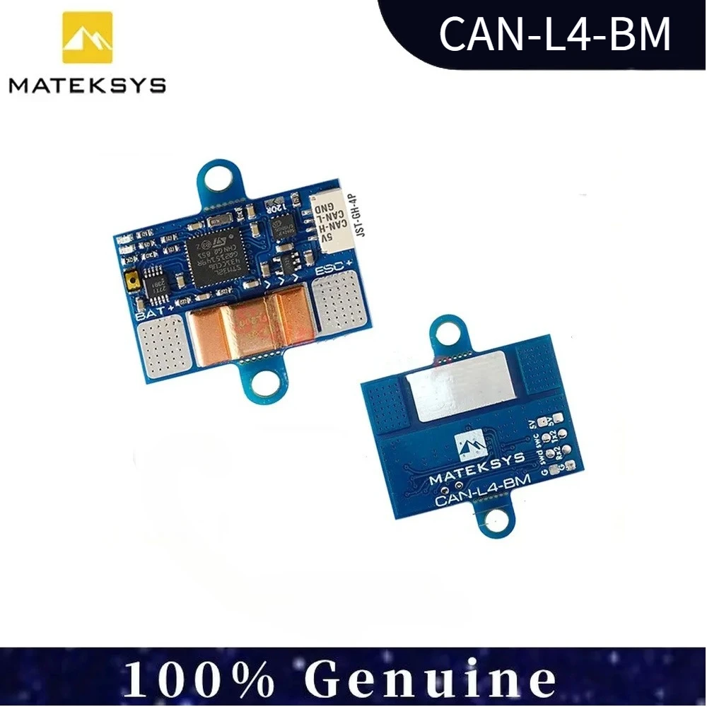 MATEK CAN-L4-BM AP_PERIPH DroneCAN Protocol DIGITAL POWER MONITOR for RC Airplane Multirotors r H743 Slim V3 DIY Parts
MATEK CAN-L4-BM AP_PERIPH DroneCAN Protocol DIGITAL POWER MONITOR for RC Airplane Multirotors r H743 Slim V3 DIY Parts