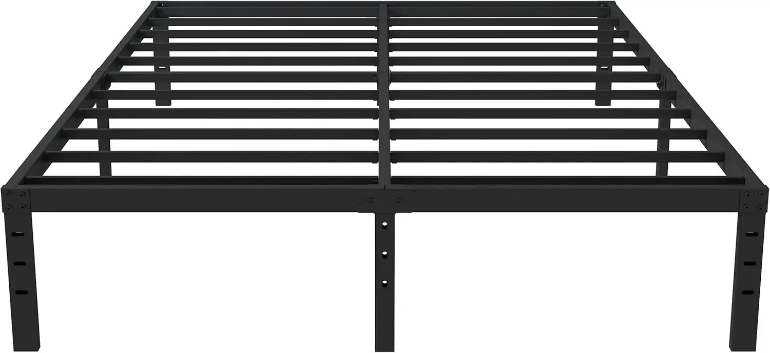 16 Inch Queen Bed Frame with 14 Inch Storage, Heavy Duty Steel Support, Easy Assembly
16 Inch Queen Bed Frame with 14 Inch Storage, Heavy Duty Steel Support, Easy Assembly