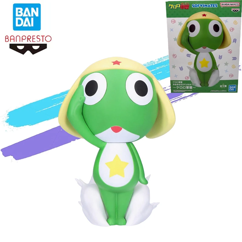 Original Bandai Banpresto Sergeant Frog Keroro Gunsou Anime Action Figures Model 18Cmcute Figurine Desktop Decoration Decoration
Original Bandai Banpresto Sergeant Frog Keroro Gunsou Anime Action Figures Model 18Cmcute Figurine Desktop Decoration Decoration