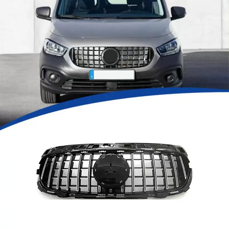 Для Mercedes-Benz CITAN W420 2021-2024: Вертикальная решетка радиатора GT, комплект обвеса, прямая замена, АБС-пластик
Для Mercedes-Benz CITAN W420 2021-2024: Вертикальная решетка радиатора GT, комплект обвеса, прямая замена, АБС-пластик