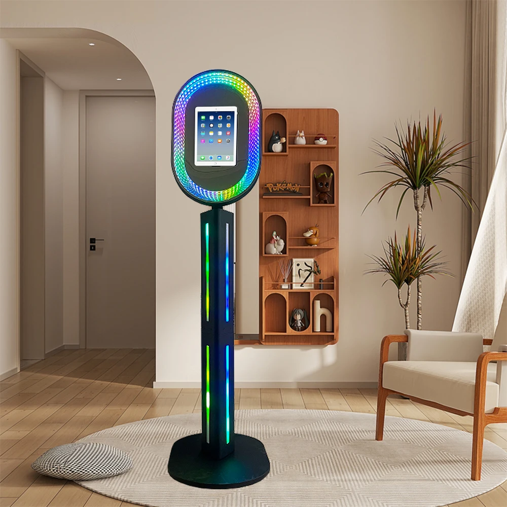 2025 Wholesale Customized Ipad Photo Booth Metal Shell For Ipad Selfie Rgb Handled Ipad Photo Booth With Software For Party
2025 Wholesale Customized Ipad Photo Booth Metal Shell For Ipad Selfie Rgb Handled Ipad Photo Booth With Software For Party