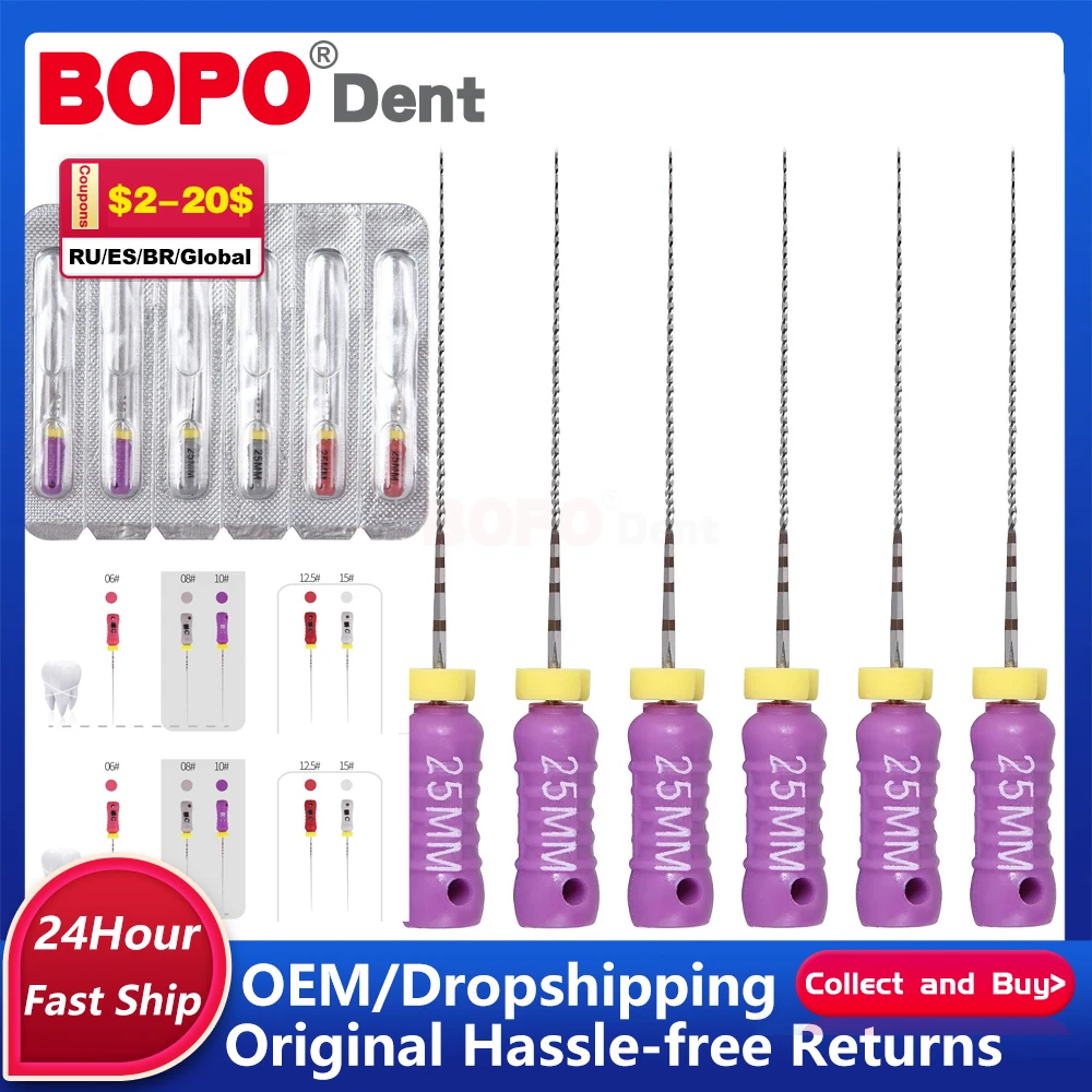 6pcs/pack Dental Hand Use C Files Endo Root Canal 25mm #6 #8 #10 Stainless Steel Endodontics Files Dental Instruments
6pcs/pack Dental Hand Use C Files Endo Root Canal 25mm #6 #8 #10 Stainless Steel Endodontics Files Dental Instruments