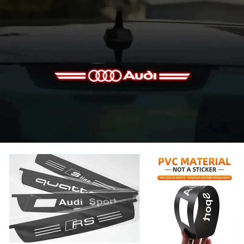 For Audi A3 A4 A6 High-mounted Brake Light Projection Version for Audi Sport Sline Quattro Logo Warning Light Car Accessories
For Audi A3 A4 A6 High-mounted Brake Light Projection Version for Audi Sport Sline Quattro Logo Warning Light Car Accessories