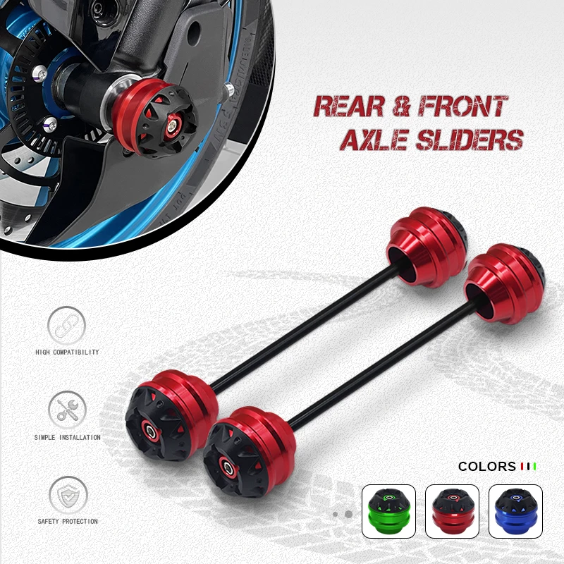 Motorcycle g310r Falling Protection Pad Front Rear Axle Wheel Fork Sliders Crash Protected Cap For G310R G310GS 2017-2022
Motorcycle g310r Falling Protection Pad Front Rear Axle Wheel Fork Sliders Crash Protected Cap For G310R G310GS 2017-2022
